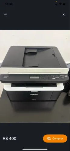 Impressora Brother Dcp 1716w monocromática wiffi