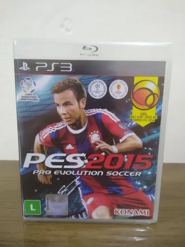 JOGO PES 2015 NOVO/SELADO PARA CONSOLE PS3