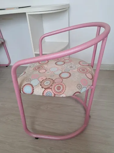 Cadeira de ferro customizada