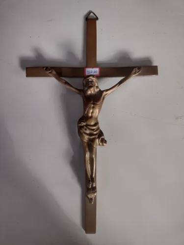 Crucifixo de Metal Antigo