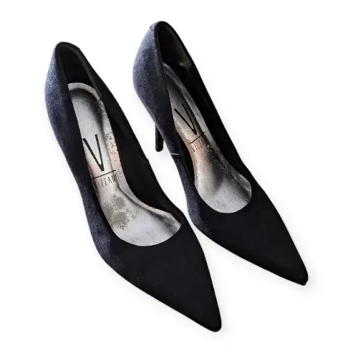 Par de Sapatos Feminino Scarpin de Salto Alto Preto - Número 35