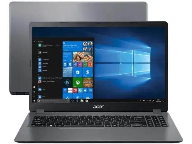 Notebook Acer A315-56-311J Intel Core i3 8GB - 256GB SSD 15,6? Full HD LED Windows 10
