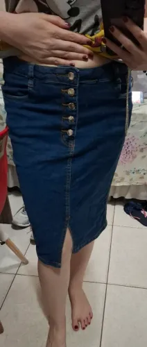 Saia até o joelho