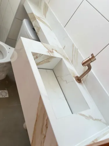 Bancadas em porcelanatos 