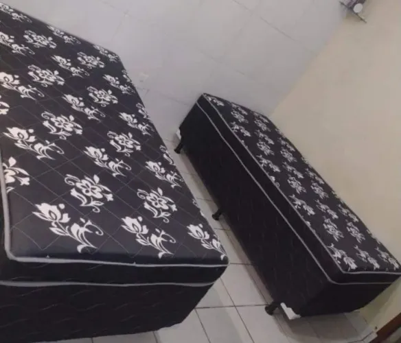 Cama box solteirão de fábrica