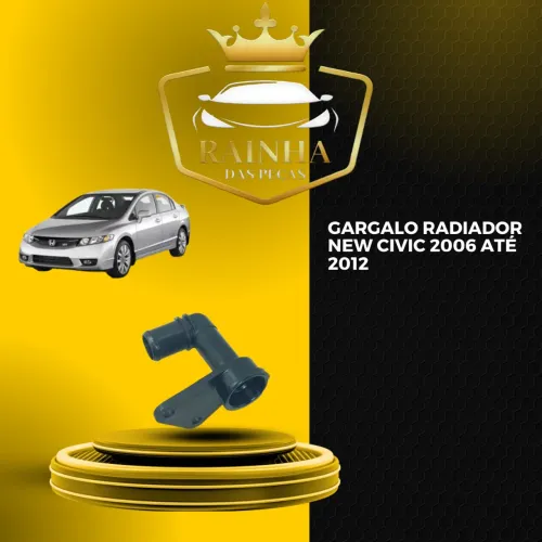 Gargalo Radiador New Civic 2006 até 2012