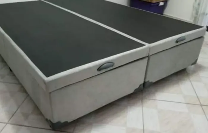Cama Box c/baú Queen