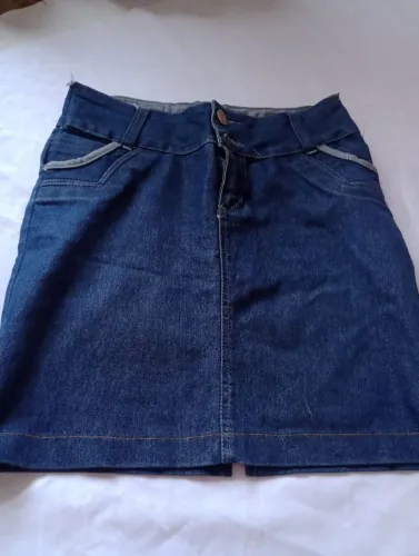 Saia jeans