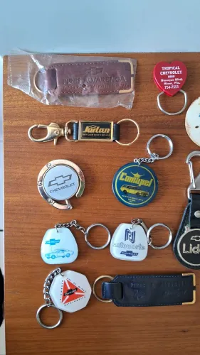 Chevrolet Concessionárias Antigos Chaveiros da Marca 69 reais cada 