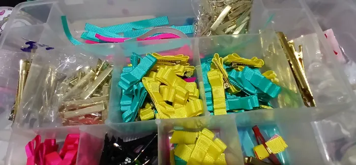 Itens para artesanato, laços 