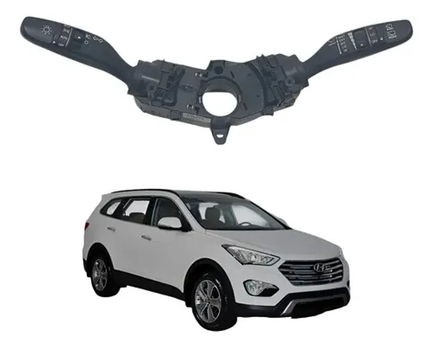 Chave Seta Luzes Limpador Hyundai Santa Fé 3.3 V6 2014 2018