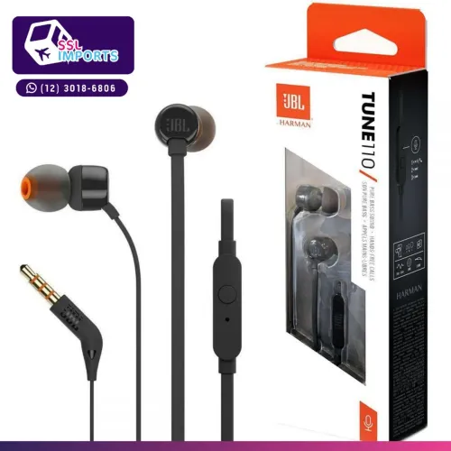 Fone de Ouvido JBL T110