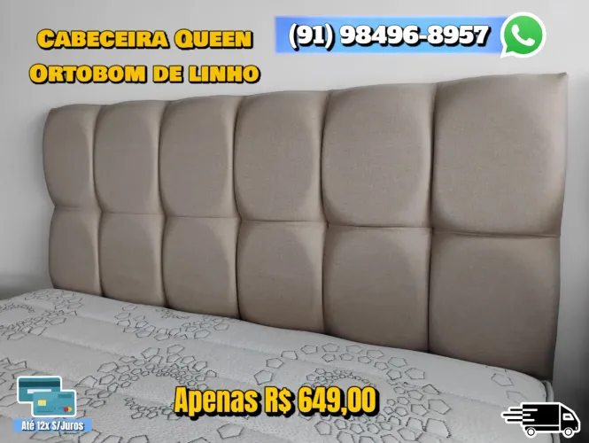 CABECEIRA QUEEN ORTOBOM 