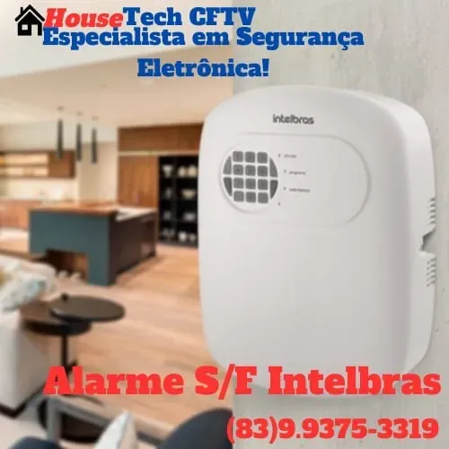 Alarme Intelbras, sem fio! Completo já instalado!