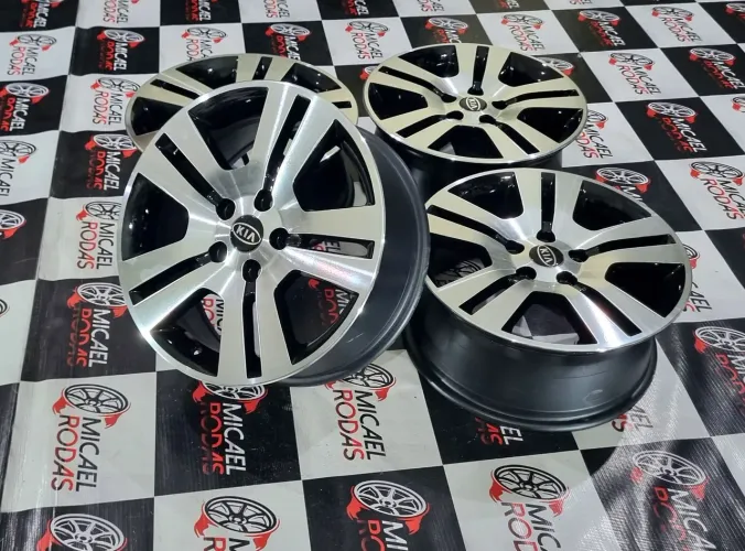 Jogo de Rodas aro 17 Kia Cerato Sportage 5x114 Zeradas