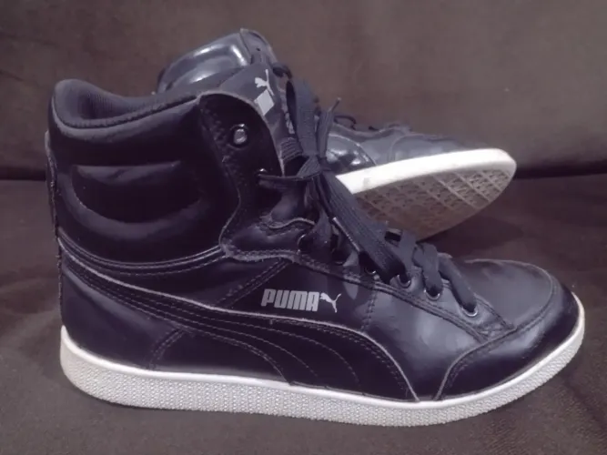 Tênis Puma Cano Alto Preto - Original número 37