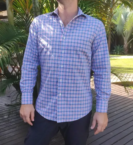 Camisa Tommy Hilfiger (Tamanho M) Xadrez Masculina