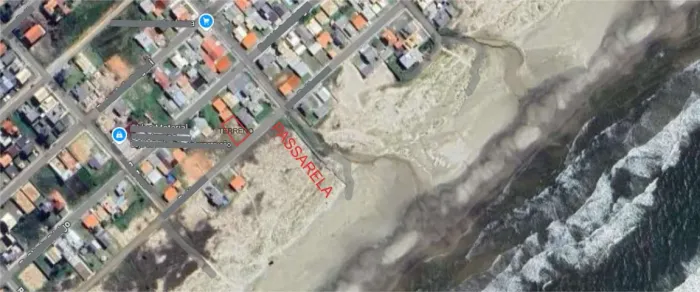 Terreno 288m² FRENTE PERMANENTE para o MAR zona sul Rincão ACEITA proposta pgto a vista 