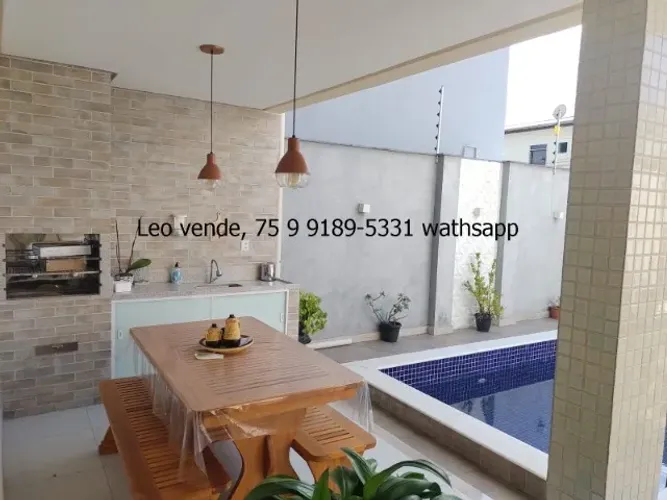 Leo vende, bairro São João, 3\4 c 2 suítes, piscina , goumert 