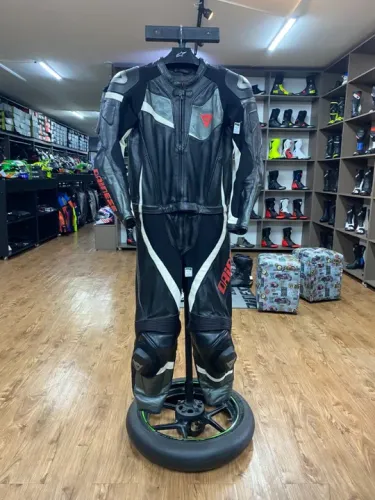 Macacão Dainese Veloster 2 Peças Tamanho 50 Eur Seminovo
