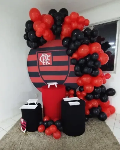 Decoração Festa Flamengo - Kit Completo