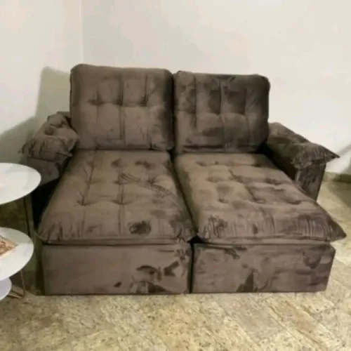 Sofá retrátil e reclinavel Imperial 2,30m tt W98