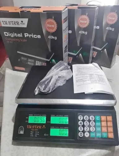 Balança 40kg digital eletrônica bateria recarregável Nova na Caixa 