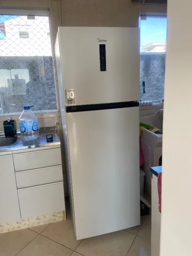 Geladeira Midea 347 Litros 2 Portas Branca - Apena 1 ANO DE USO