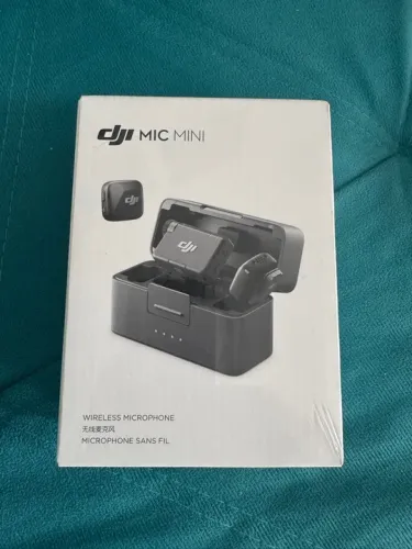 Microfone sem fio DJI MIC 3 e Mic Mini todos novos lacrados