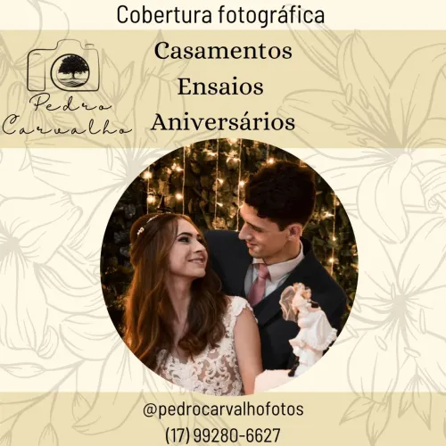 Cobertura Fotográfica - Casamentos, Ensaios e Aniversários