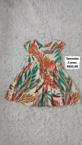 Lindos e maravilhosos vestido infantil 