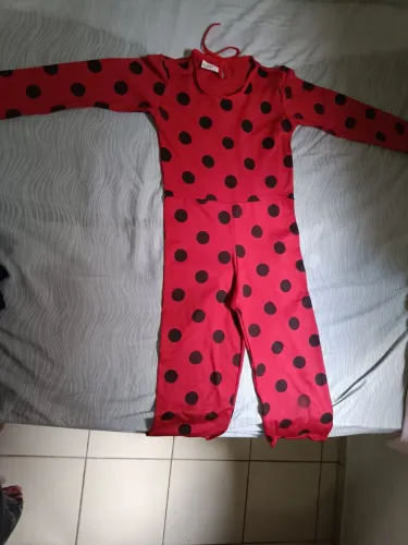 Vendo fantasia,ladybug.Veste de 7 a 11 anos