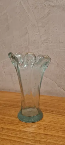 Vaso decorativo de vidro temperado