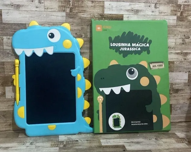 Lousinha mágica De dinossauros e coelhinho