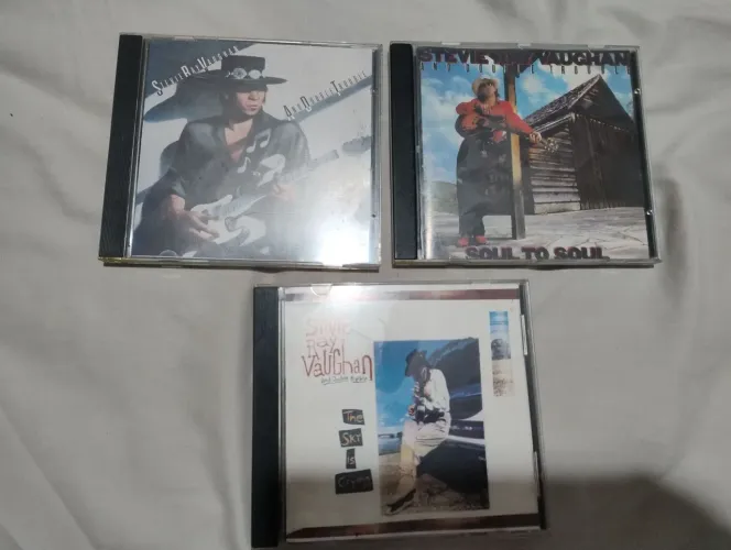 3 CDs Stevie Ray Vaughan (blues)