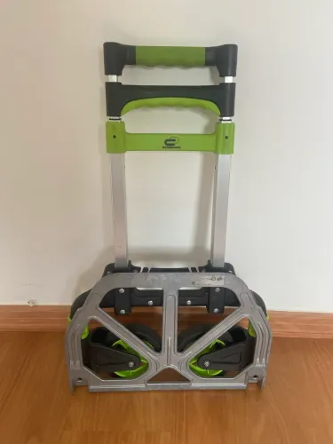 Carrinho De Carga - Dobrável - Até 70Kg - Alumínio