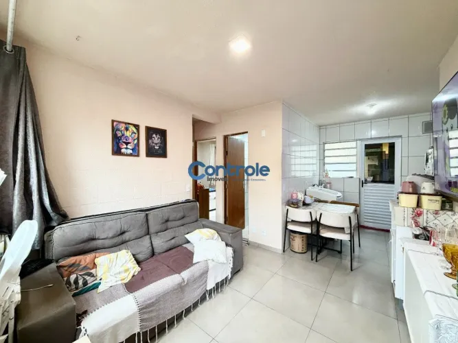 Apartamento com 02 dormitórios no bairro Fundos em Biguaçu.