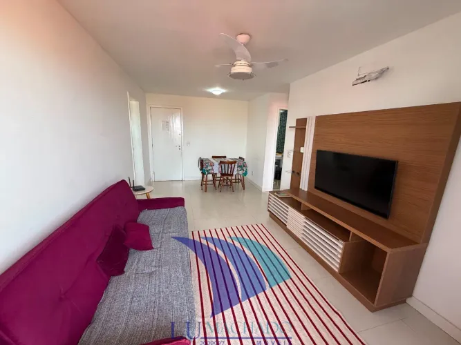 Apartamento para locação com 1 quarto e 1 suíte na cidade de CABO FRIO com 80m² e vaga de