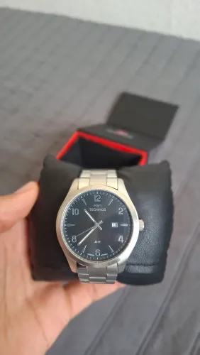 Relógio Technos Steel (linha analógica com maquinário quartz 2115).