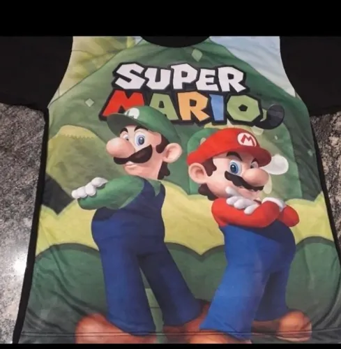 Camisa do Super Mário Bros