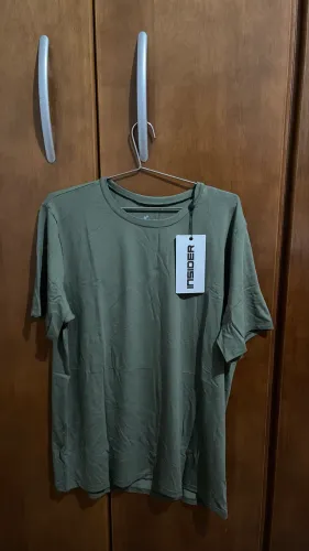 Camiseta T-shirt verde dry Life da insider nova