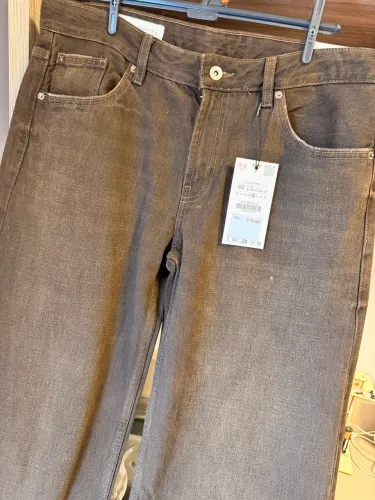 Calça marrom Zara Cintura média