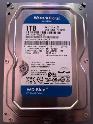 HD 1TB SATA III WD Blue