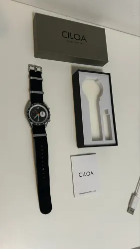 Relógio ciloa 507 quartz cronógrafo