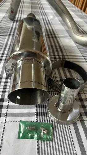 Escape Esportivo Inox Luzian 3,5 LA09 | Ronco Grave + Cano 2,5