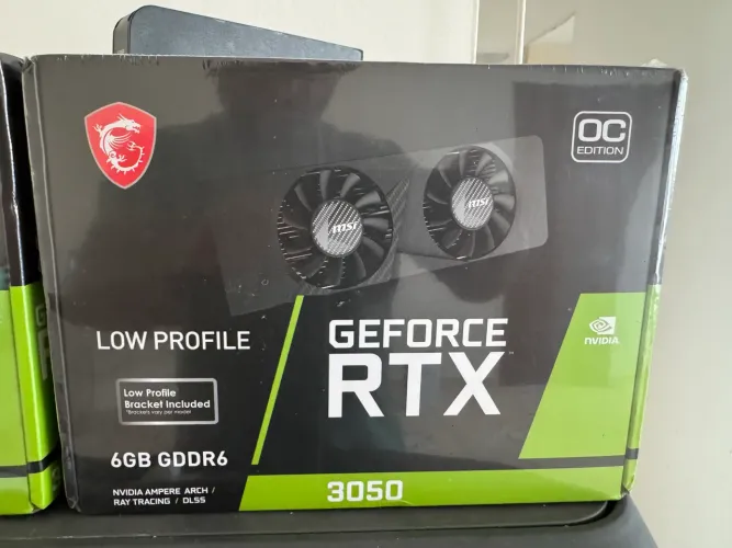 Rtx 3050 nova nota fiscal e garantia