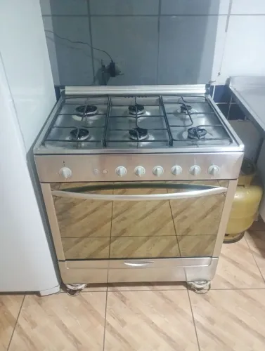 Fogão 100% inox - Semi Novo - Elétrico