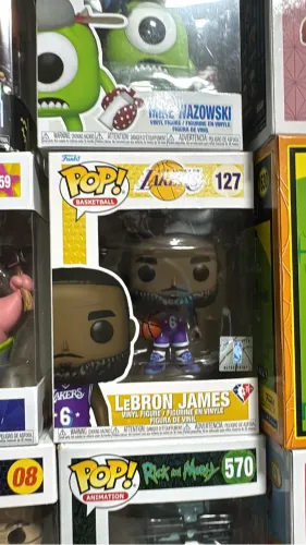 Funko Pop Lebron James 127 - Nba Los Angeles Lakers