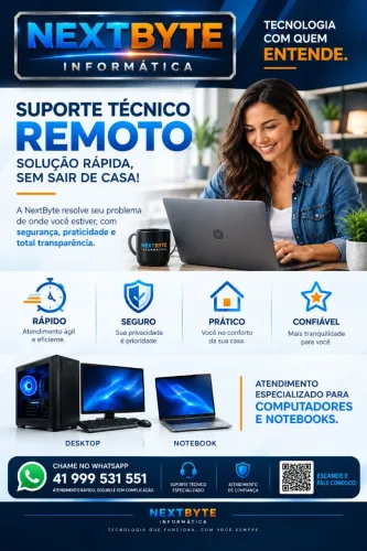 NEXTBYTE INFORMÁTICA. SUPORTE TÉCNICO REMOTO