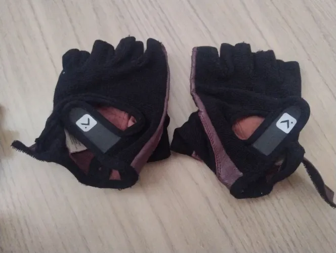 LUVAS COURO CICLISMO